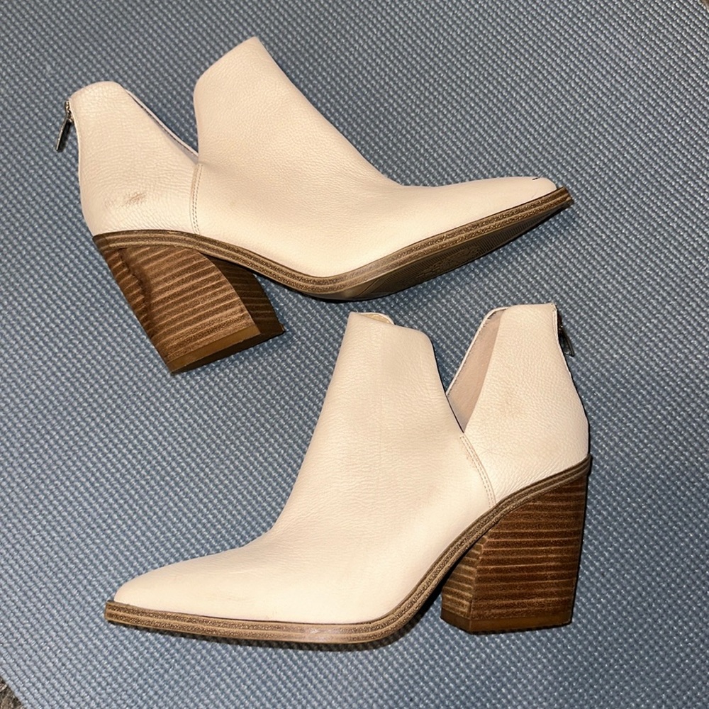 White booties